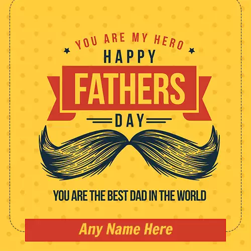 Happy Fathers Day In Advance Images With Name